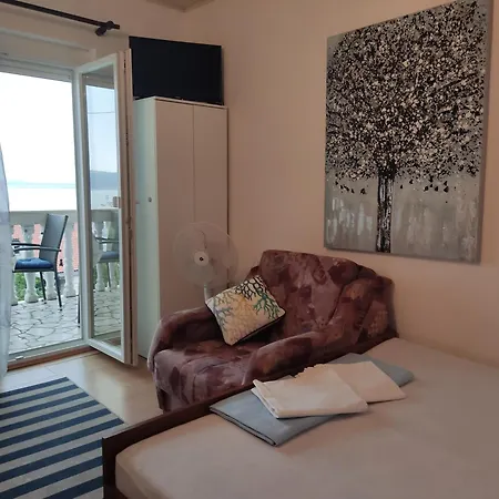 Approx 100M To Sea Apartments Miramare With Panoramic Sea View Close Sandy Beach Crikvenica *
