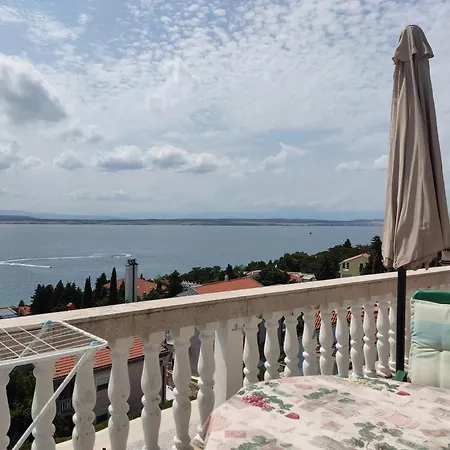 Approx 100M To Sea Apartments Miramare With Panoramic Sea View Close Sandy Beach Crikvenica Apartman *