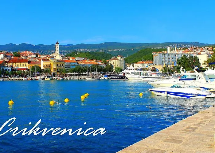 Panoramic Sea View Close Sandy About 150m To Sea Crikvenica