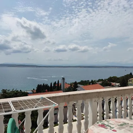 Cheapest With Panoramic Sea View Close Sandy About 150m To Sea Crikvenica