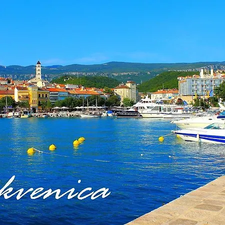 Cheapest With Panoramic Sea View Close Sandy About 150m To Sea Crikvenica